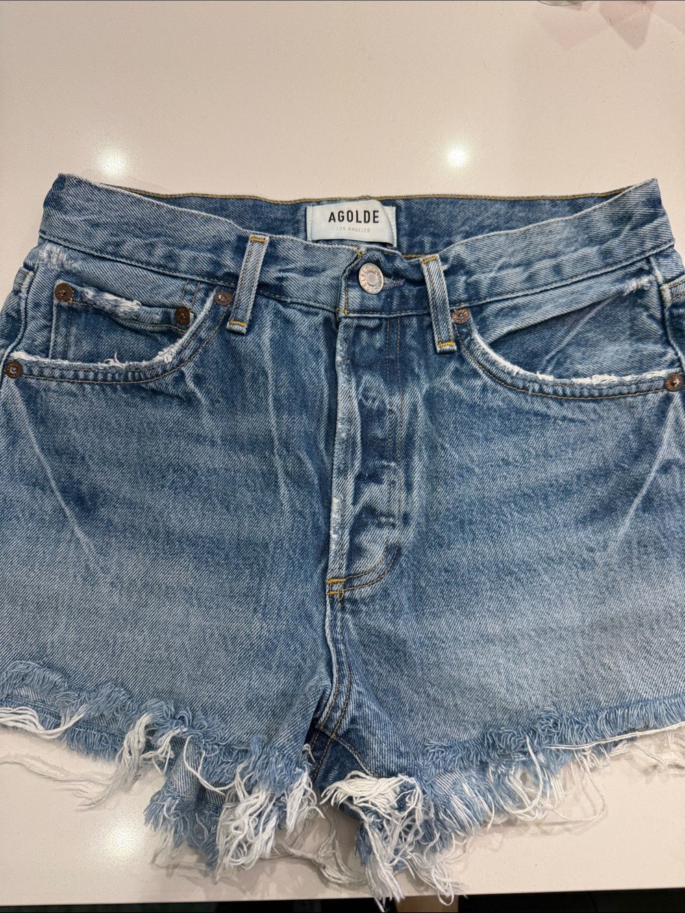 AGOLDE Parker Jean Denim Shorts Style #A026-1206 Size 25
